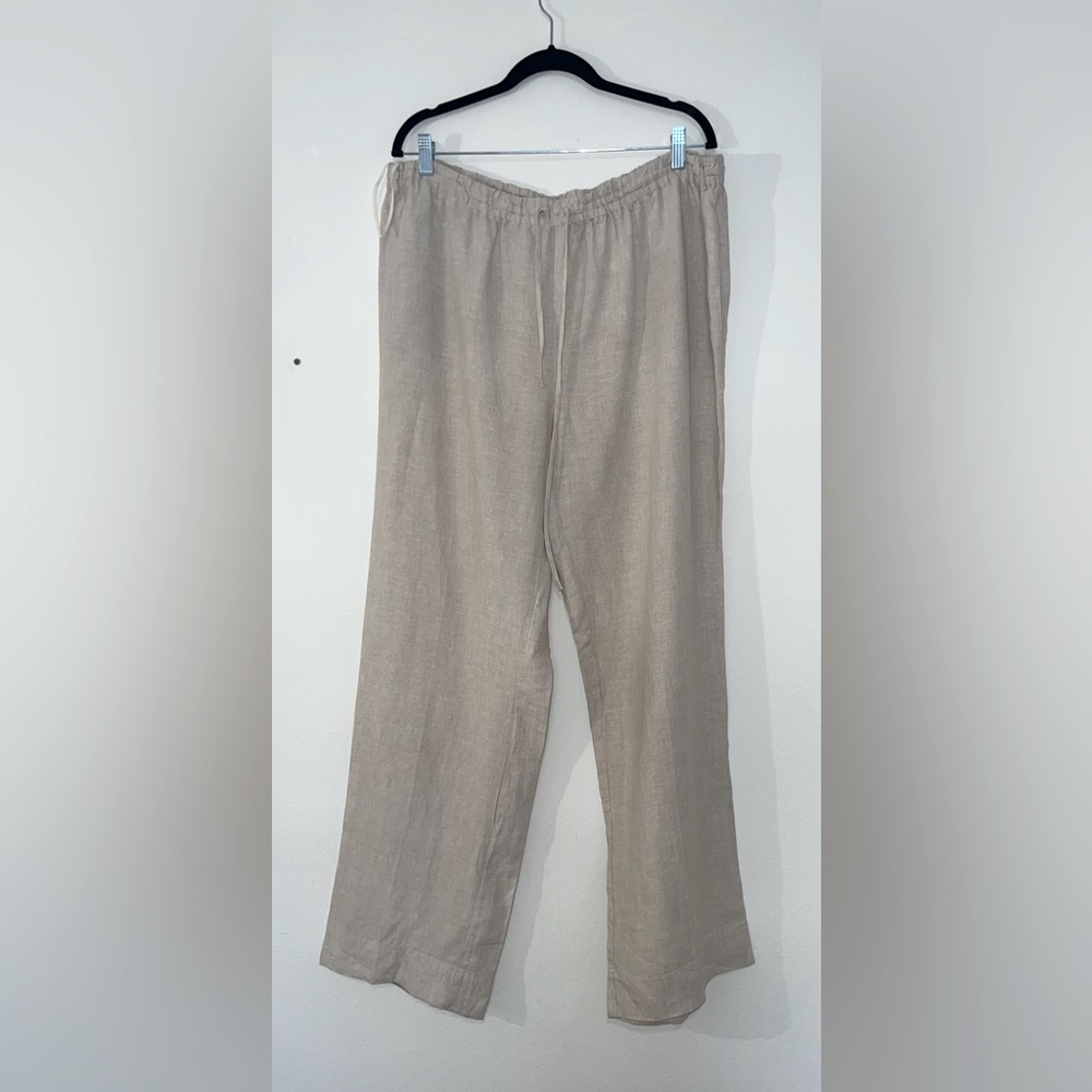 Jones New York Light Khaki Elastic Pants